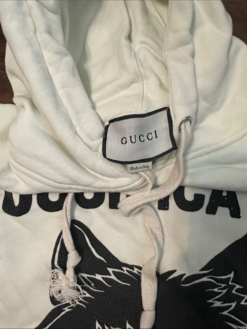 Gucci cream crewneck